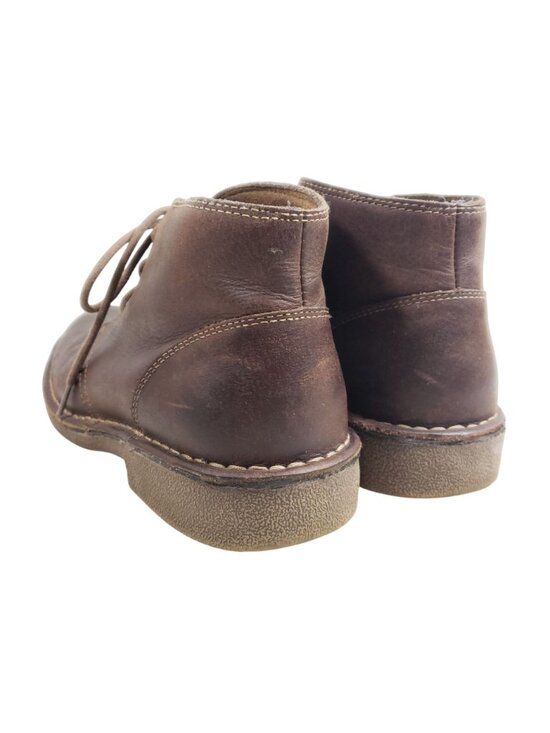Chaps Mens Size 9.5 Brown Leather Lace-Up Chukka Boots main image 6